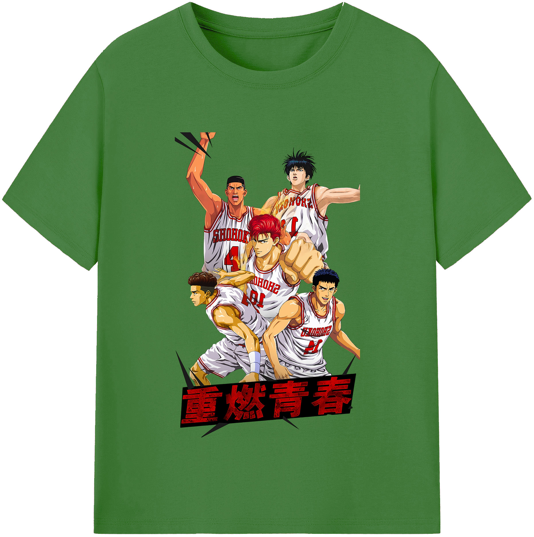 （画像用） SLAM DUNK／スラムダンク レディースカジュアルプリントTシャツ（綿100％）